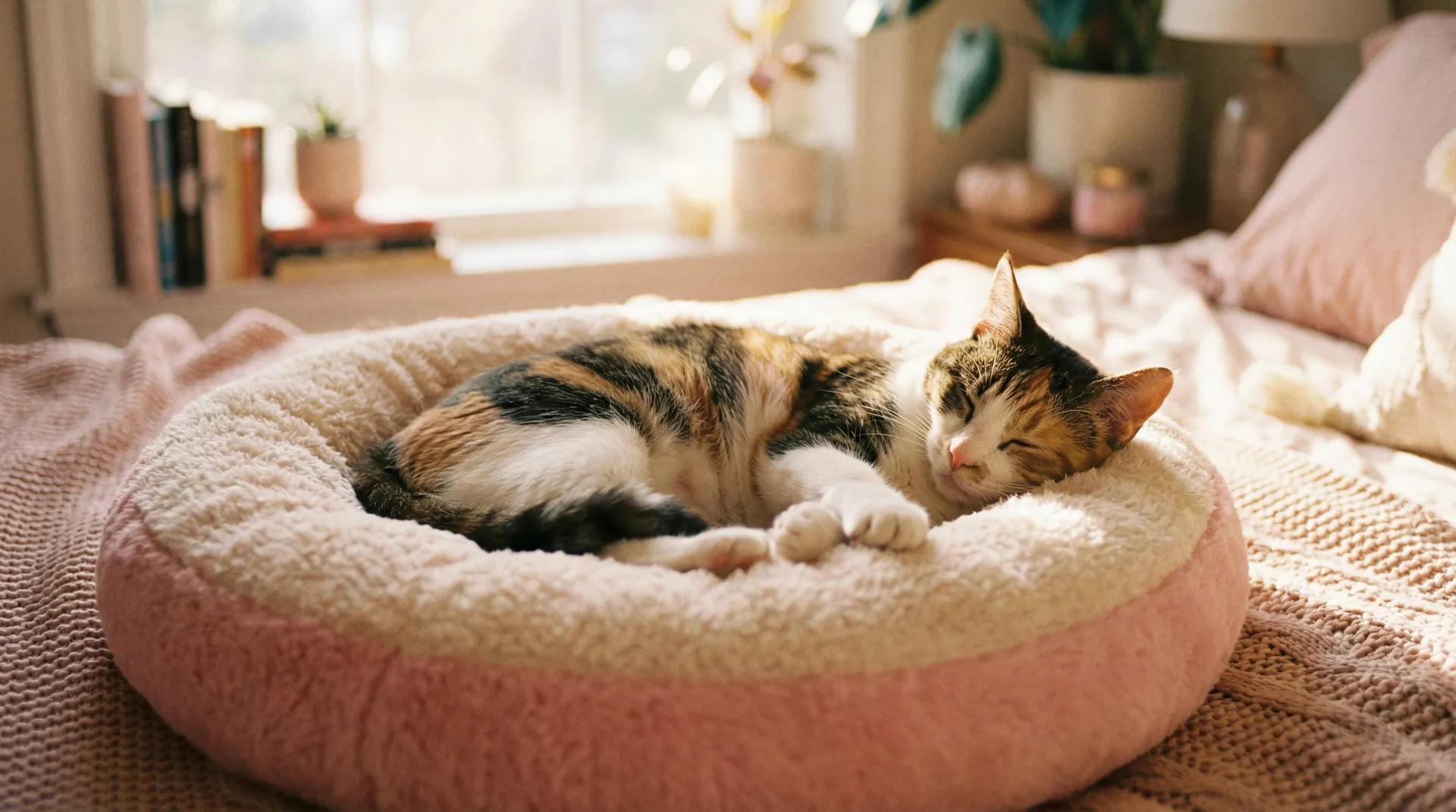 三花猫安静入睡 - 斗鱼电影